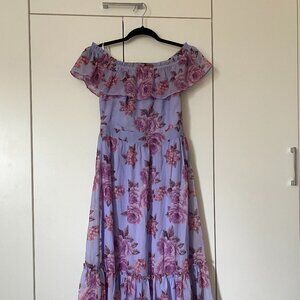 Lulus Off the shoulder dress size small